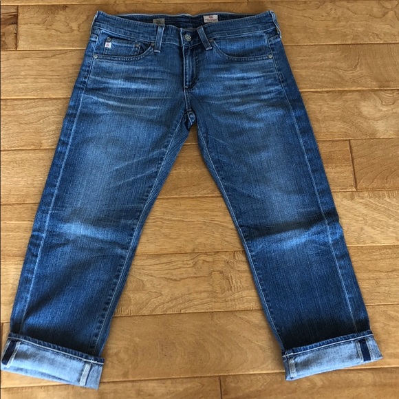 Ag Adriano Goldschmied Denim - Adriano Goldschmied Tomboy Crop Jeans Size 26